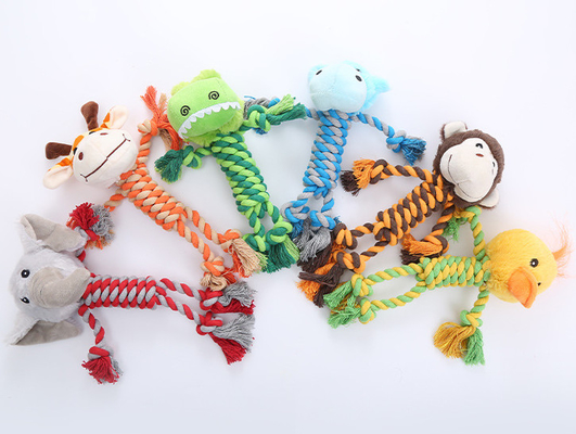 50G Tough Rope Ball Dog Treat Chew Toy For Aggressive Chewers