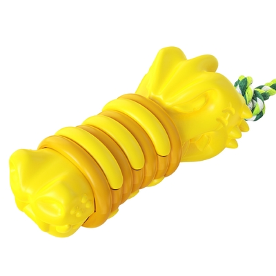 Tooth Grinding Stick Sounding Crocodile Head Dog Toy Ball For Heavy Chewers