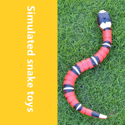 Electric Induction Remote Control Snake Toy For Cats Relief Fall Resistant Electric
