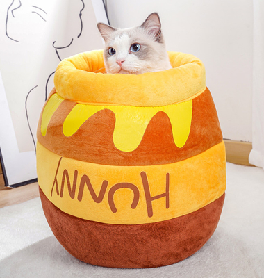 Inverted Cat Nest Honey Pot Bed Cute And Comfortable Pet Cat House