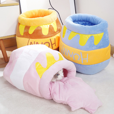 Inverted Cat Nest Honey Pot Bed Cute And Comfortable Pet Cat House