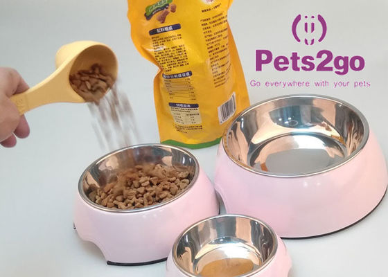 Stainless Steel 350ML 17.5*14*6CM Pet Feeder Bowls