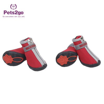20cm TPR bottom Waterproof Dog Walking Shoes