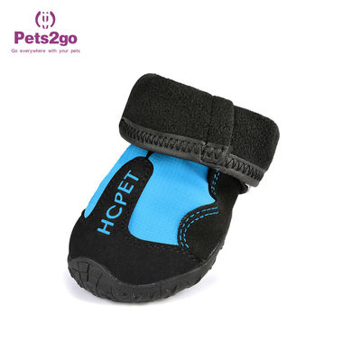 16.5cm Rubber Bottom Reflective Strip Dog Paw Shoes