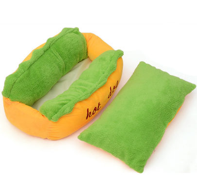 Soft Fiber 0.8kg OEM And ODM Dog Lounger Bed