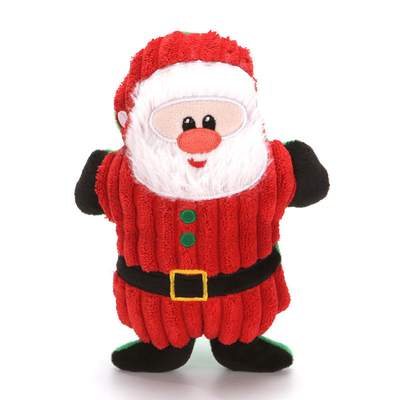 Bite Resistant Plush Sounding Plush Dog Toys For Christmas 20x16cm