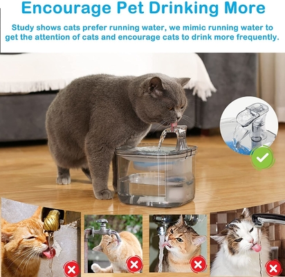 Automatic Dog Water Dispenser Stainless Steel Pet Fountain