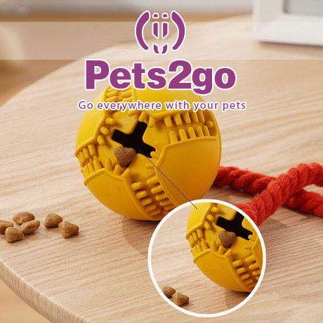 Teeth Cleaning Rubber 78X82mm Pet Chew Toys