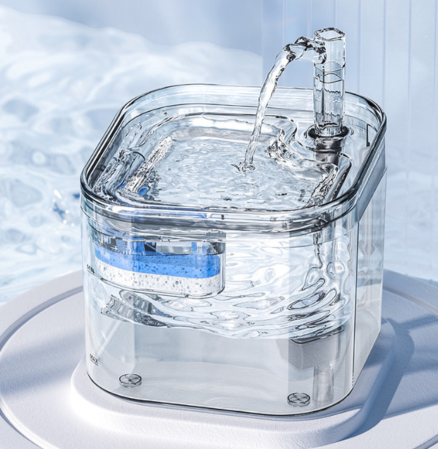 Automatic Dog Water Dispenser Stainless Steel Pet Fountain