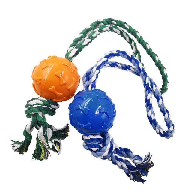 bola de la cuerda del animal doméstico