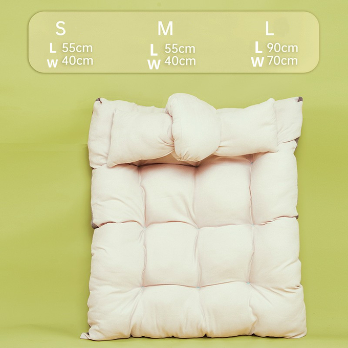 cama acogedora del animal doméstico
