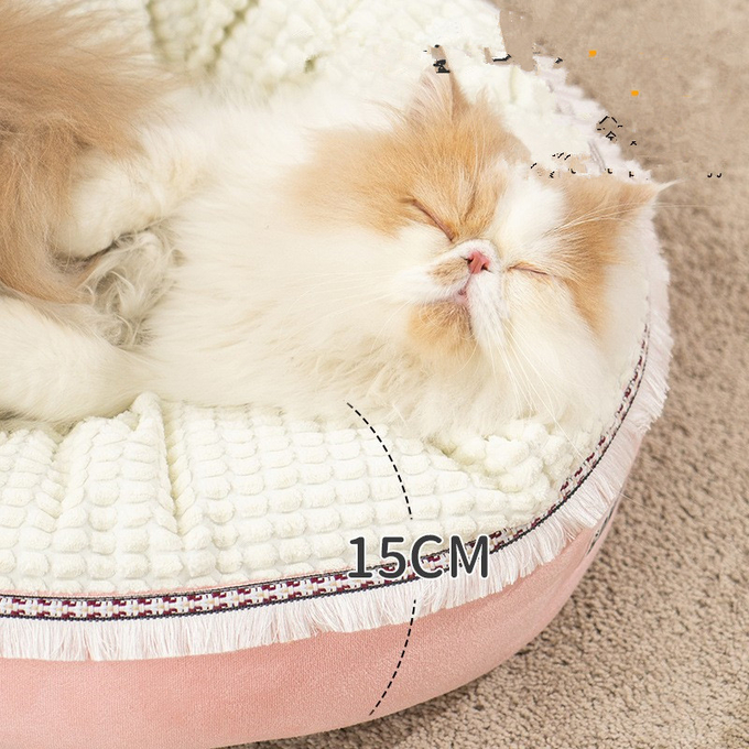 cama cómoda del animal doméstico