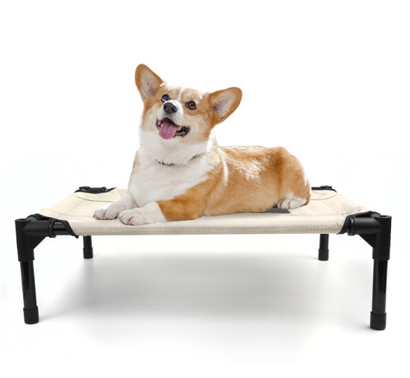 cama elevada del animal doméstico del viaje