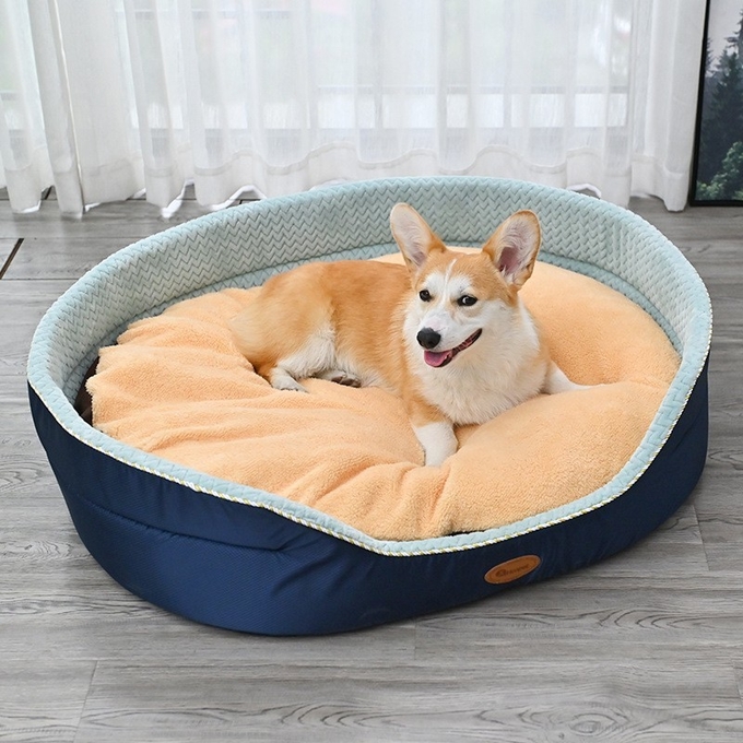  cama del perro del autobús de dos pisos