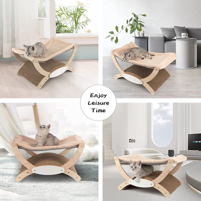 oscilación de la cama del gato