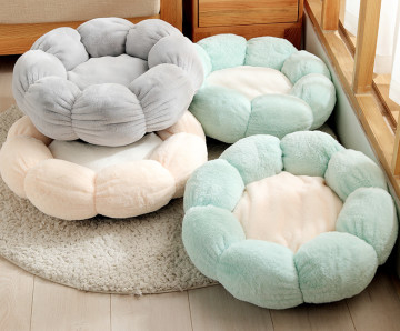cama del gato del algodón