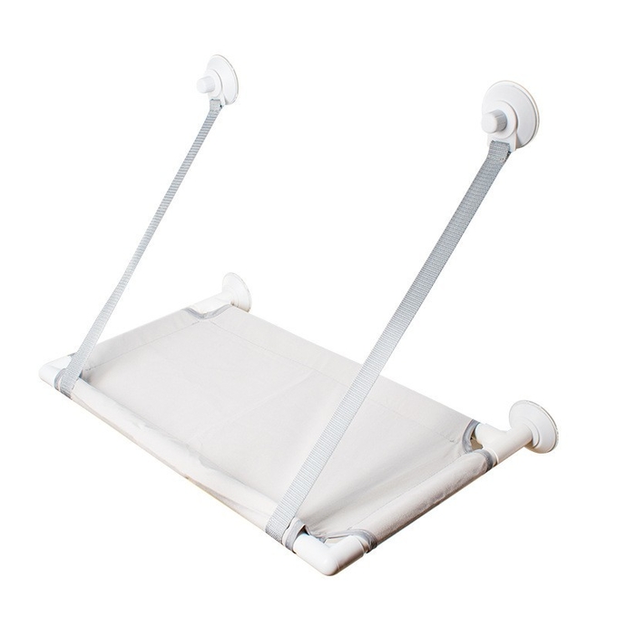 cama del gato de la succión de la ventana
